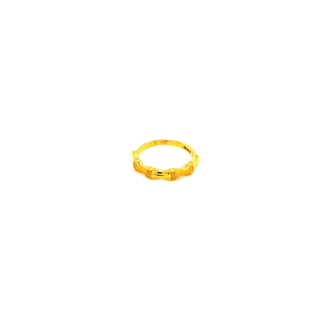 22K YG Fancy Ring-1pc