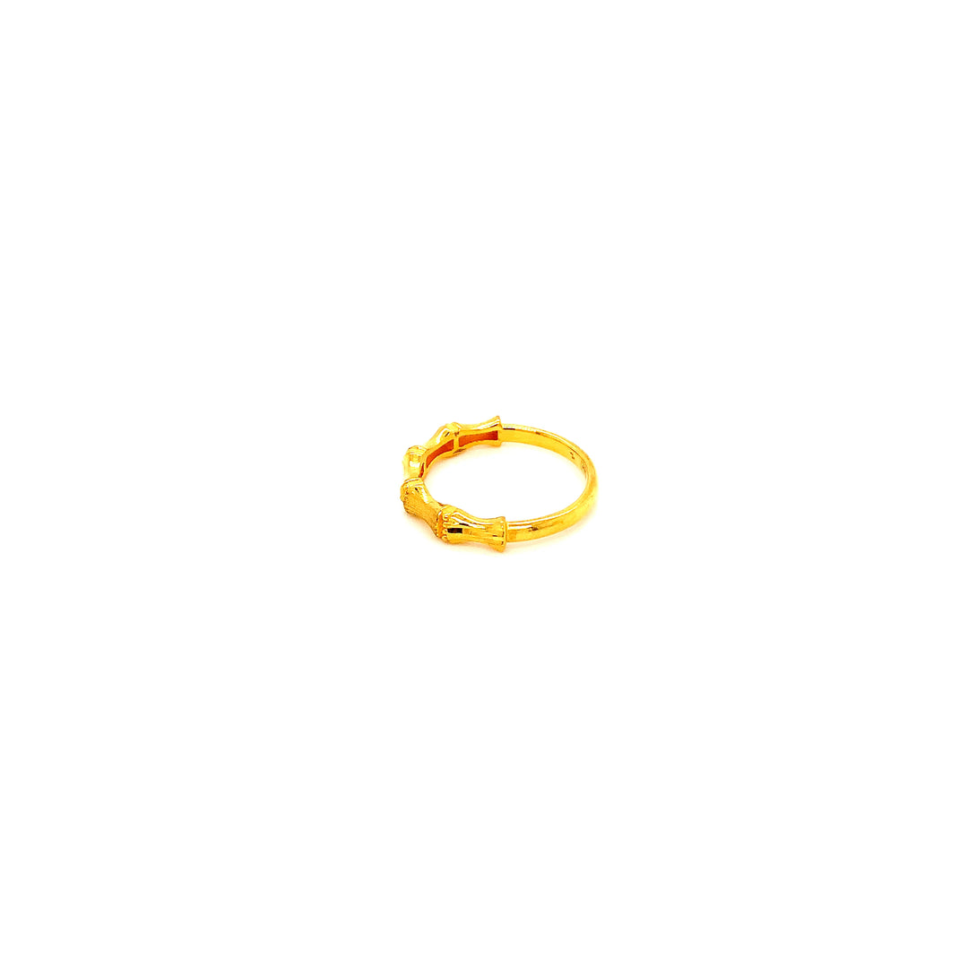 22K YG Fancy Ring-1pc