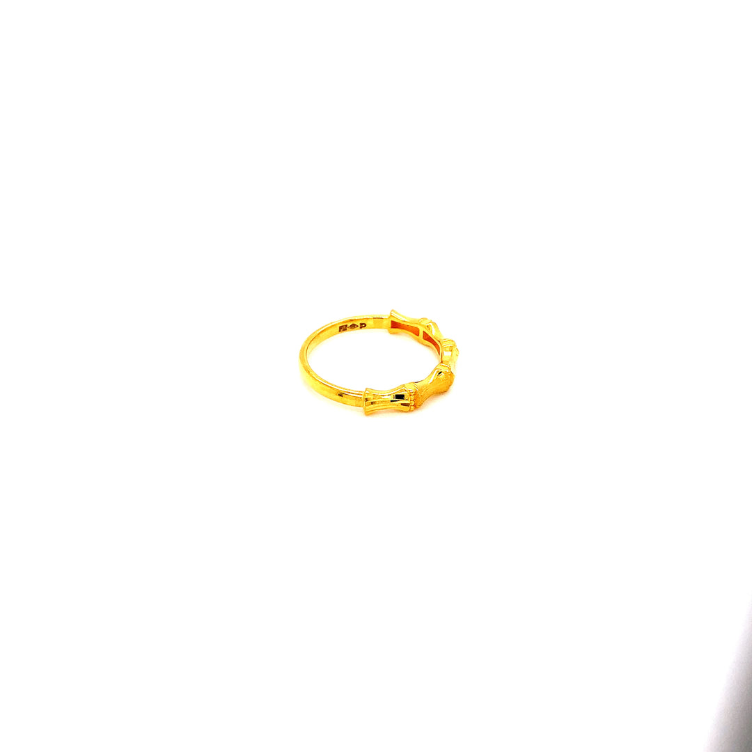 22K YG Fancy Ring-1pc