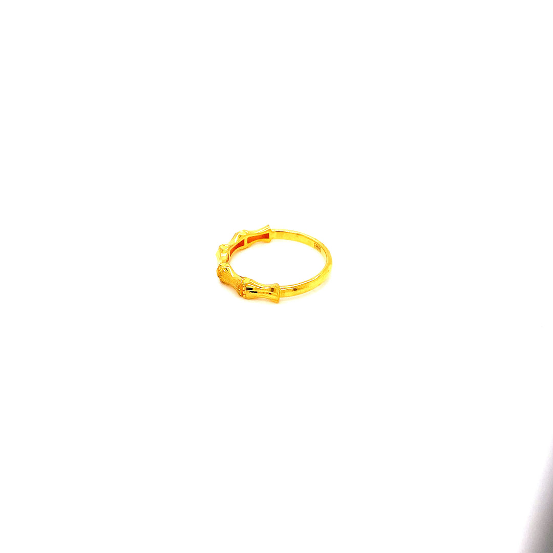 22K YG Fancy Ring-1pc