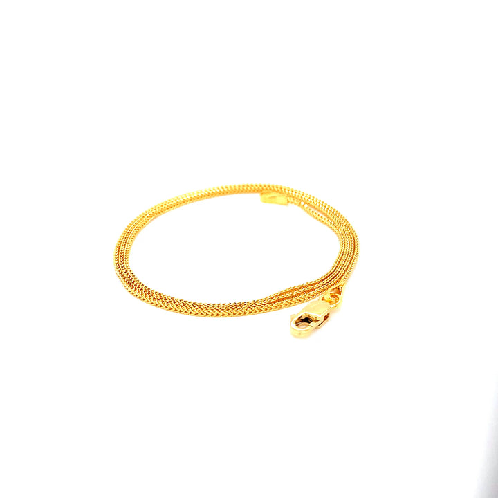 22K YG Box Chain-1pc