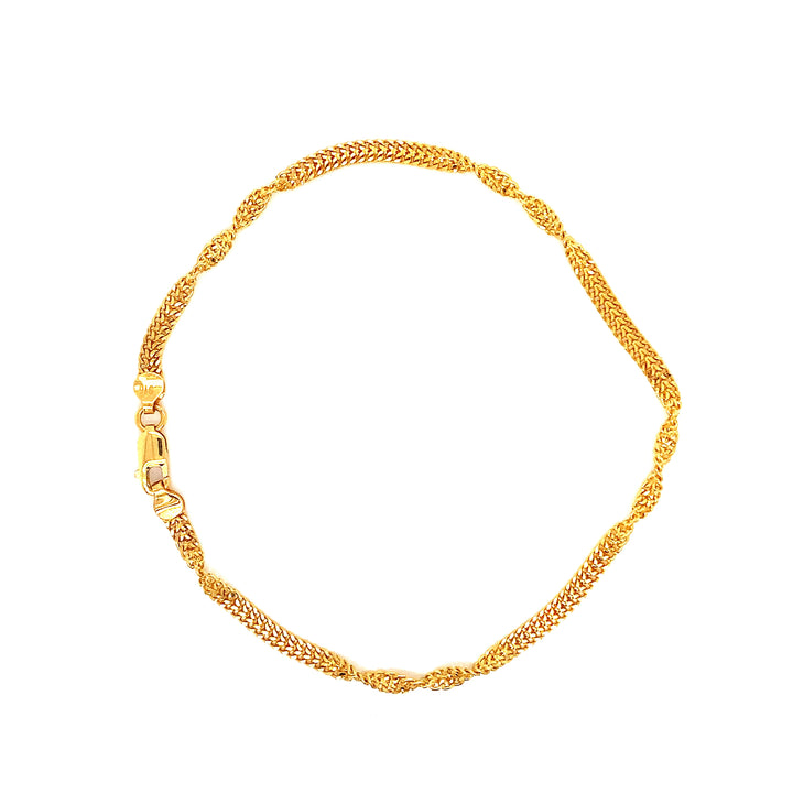 22K YG Fancy Bracelet-1pc