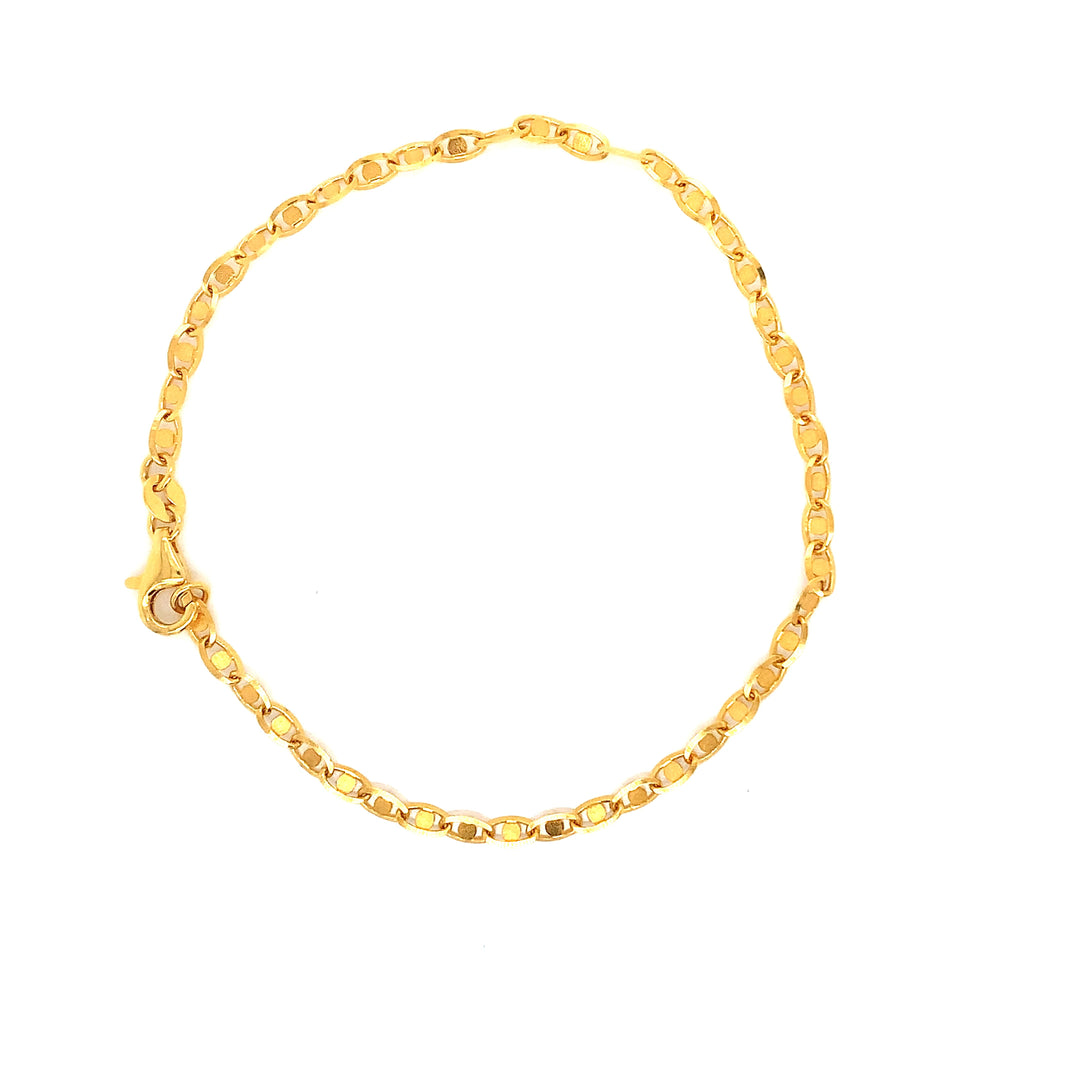 22K YG Fancy Bracelet-1pc