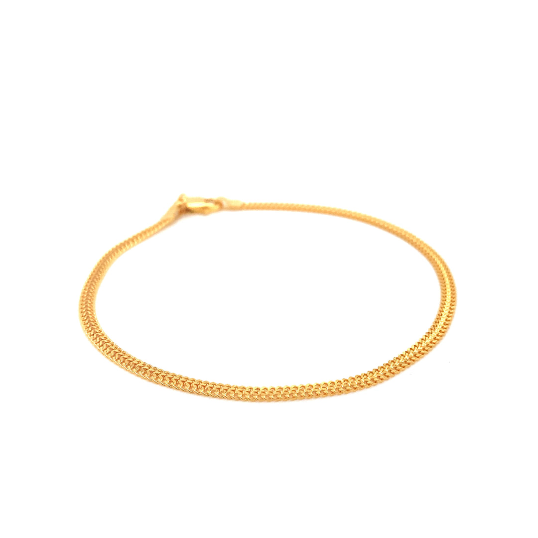 22K YG Fancy Bracelet-1pc