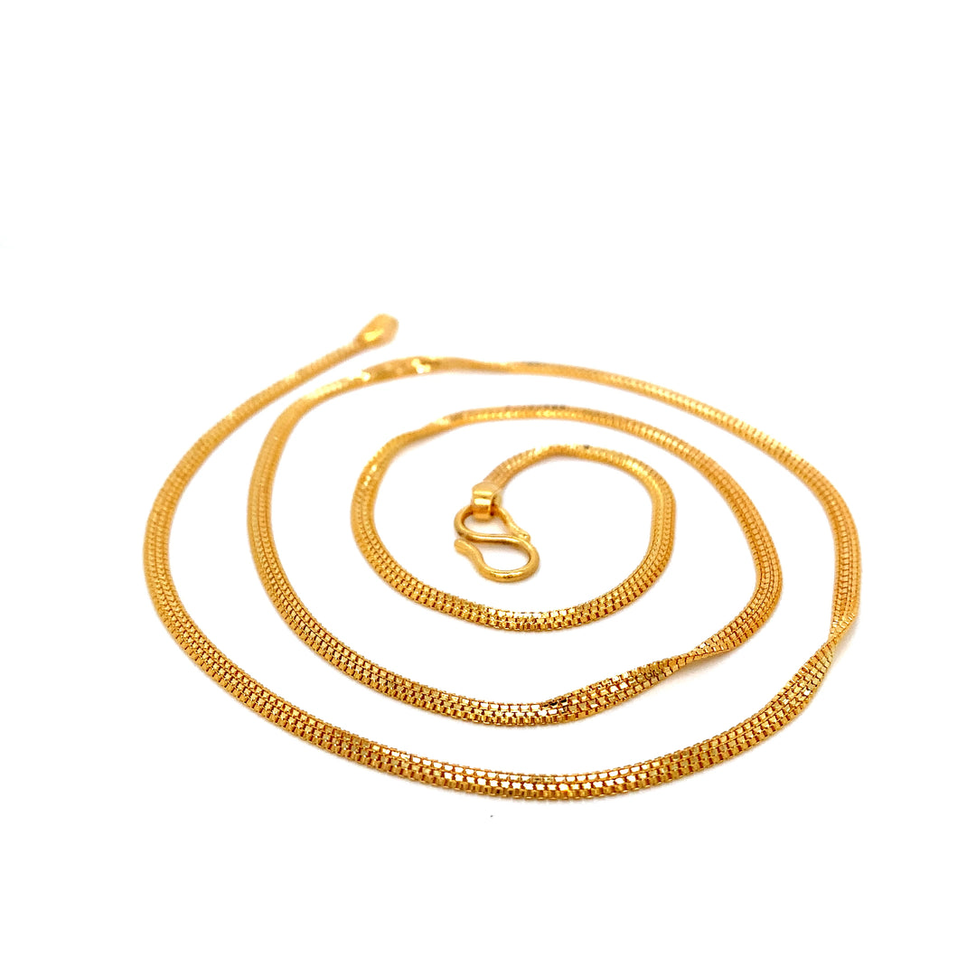 22K YG Box Cutting Chain-1pc