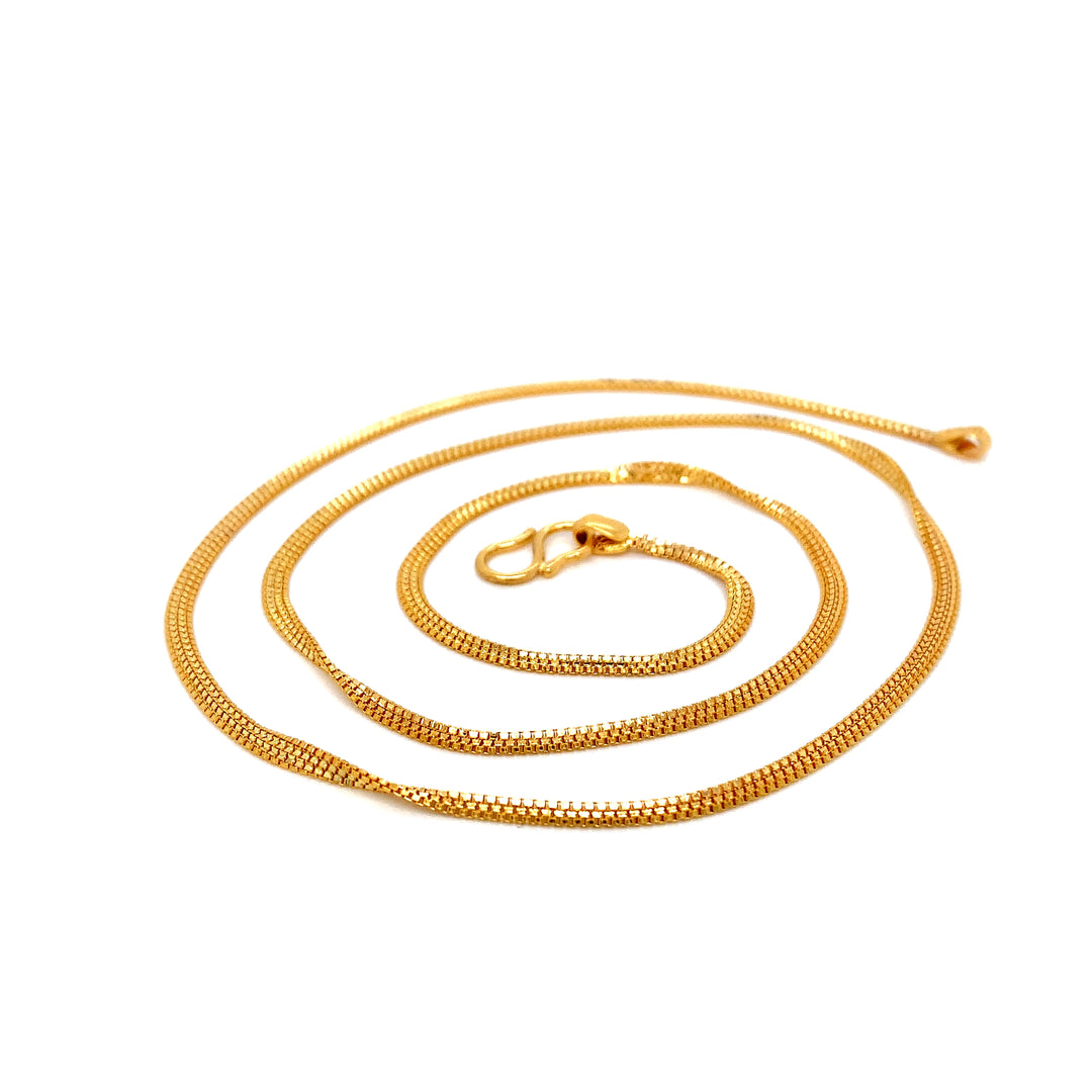22K YG Box Cutting Chain-1pc