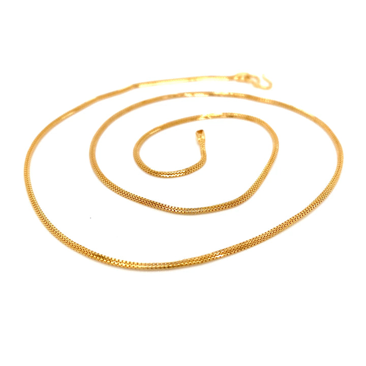 22K YG Box Cutting Chain-1pc