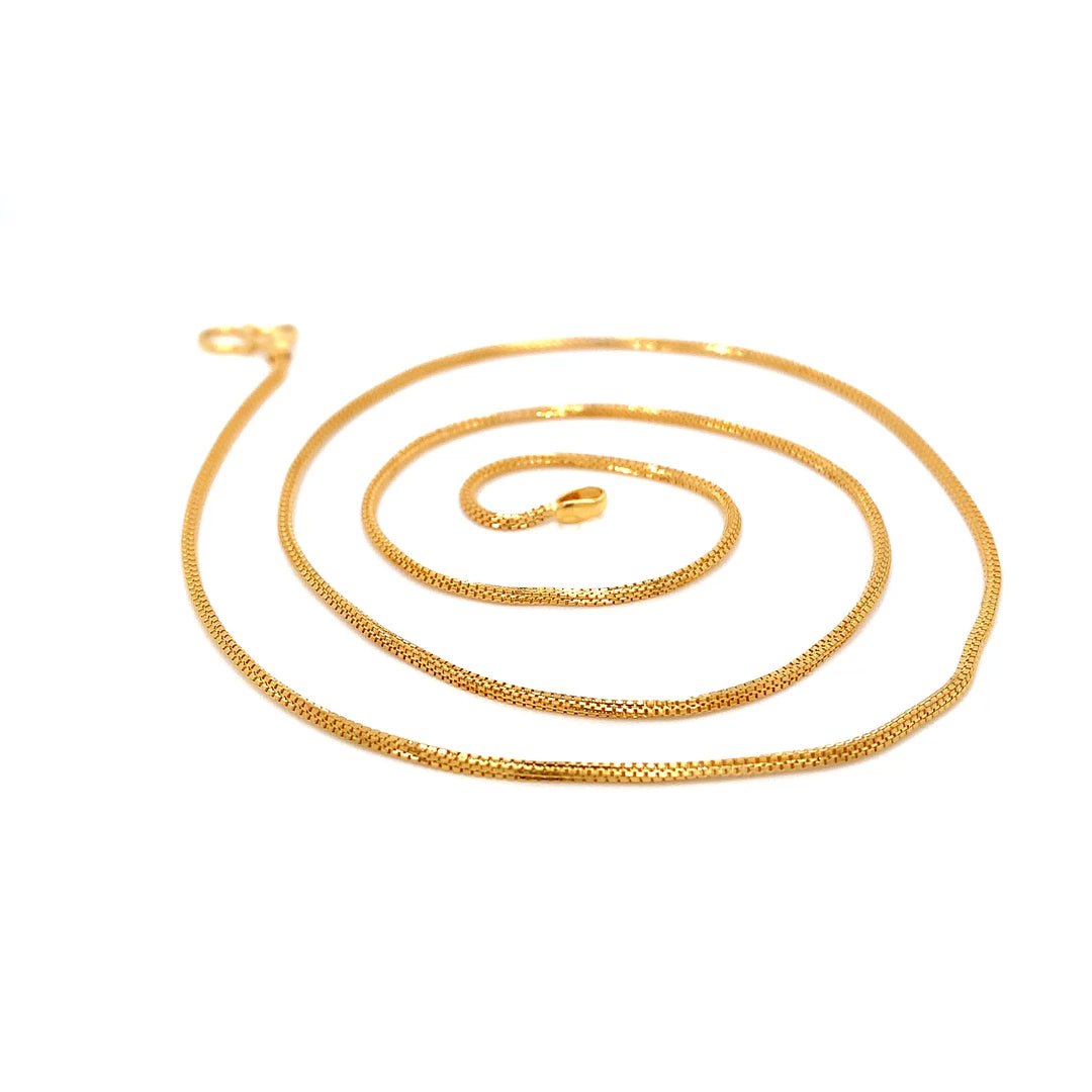 22K YG Box Cutting Chain-1pc