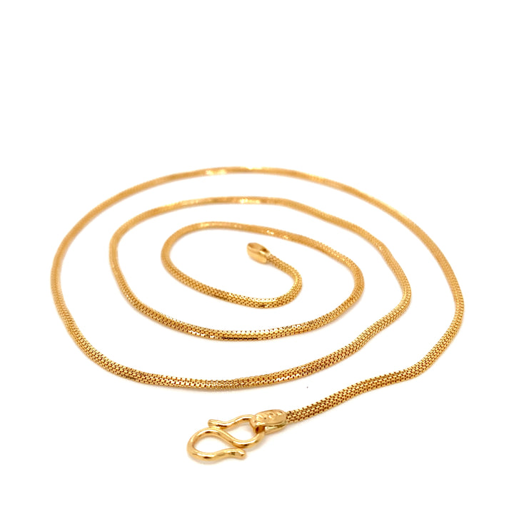 22K YG Box Cutting Chain-1pc