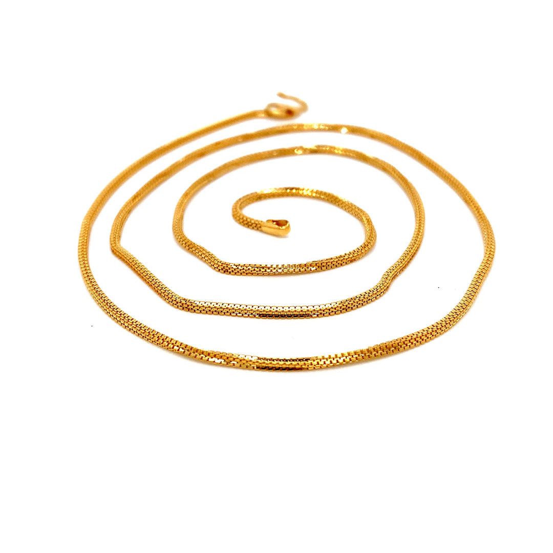 22K YG Box Cutting Chain-1pc