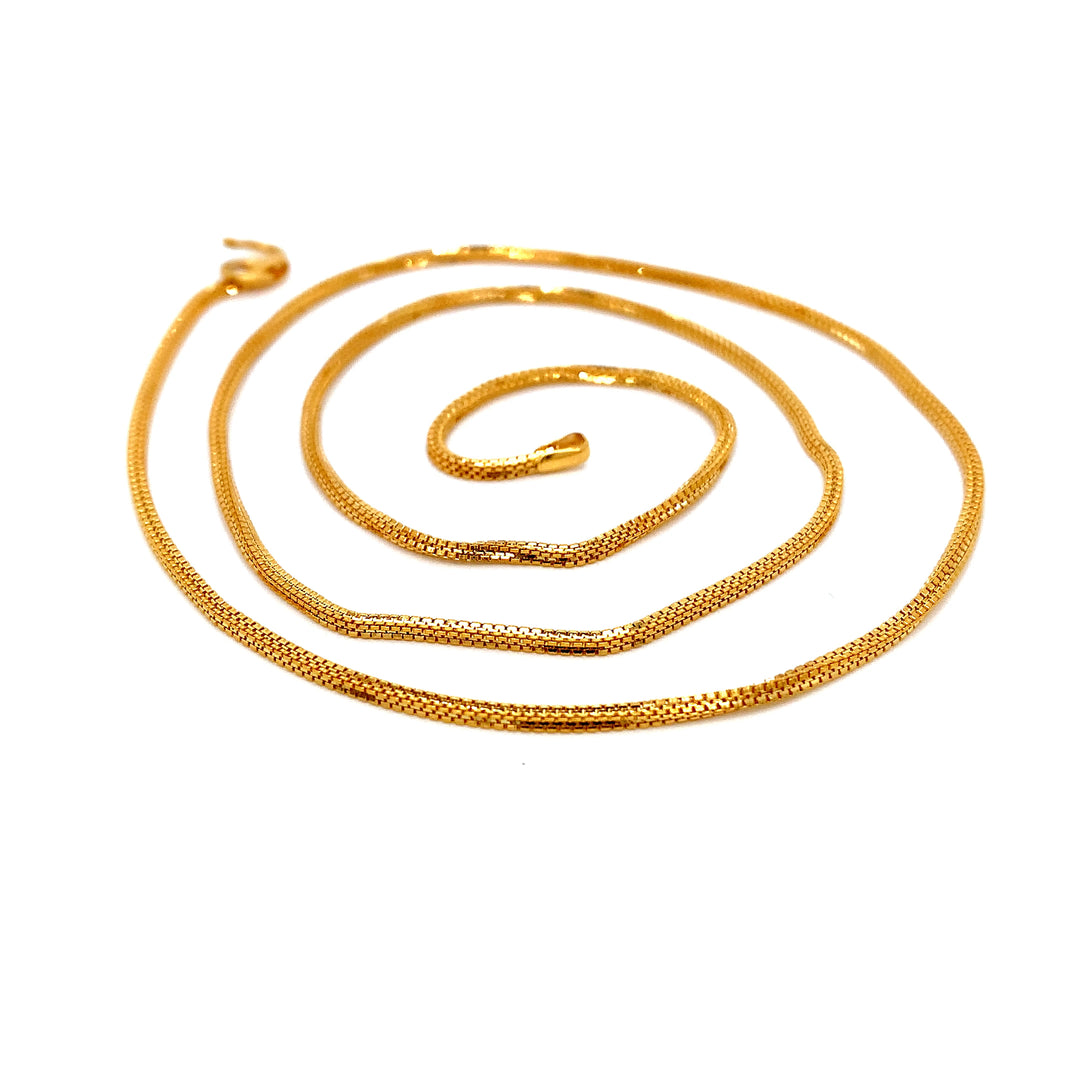22K YG Box Cutting Chain-1pc