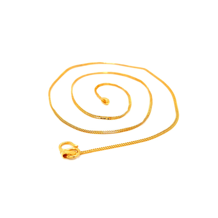 22K YG Box Cutting Chain-1pc