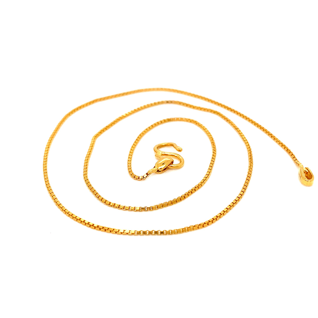 22K YG Box Cutting Chain-1pc