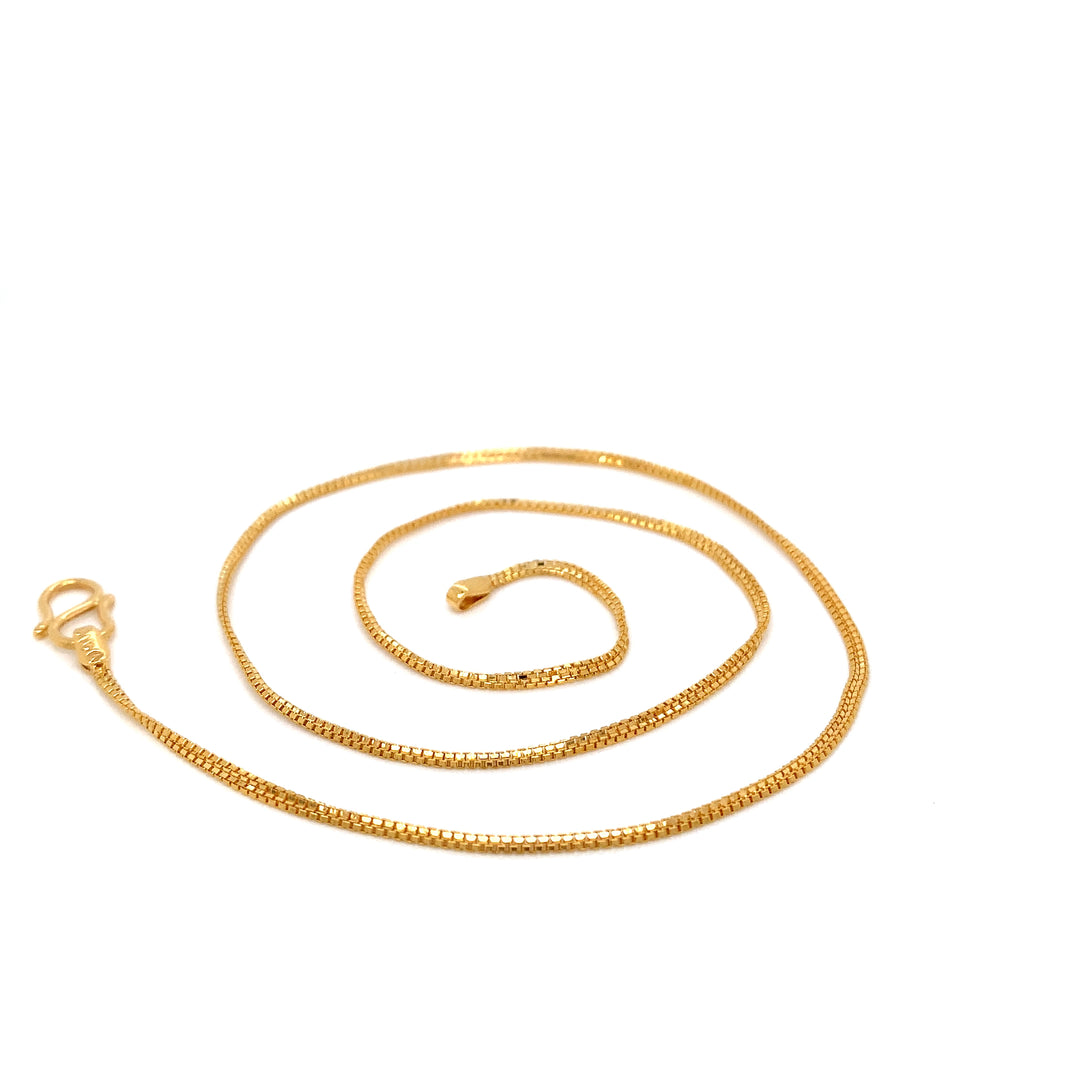 22K YG Box Cutting Chain-1pc
