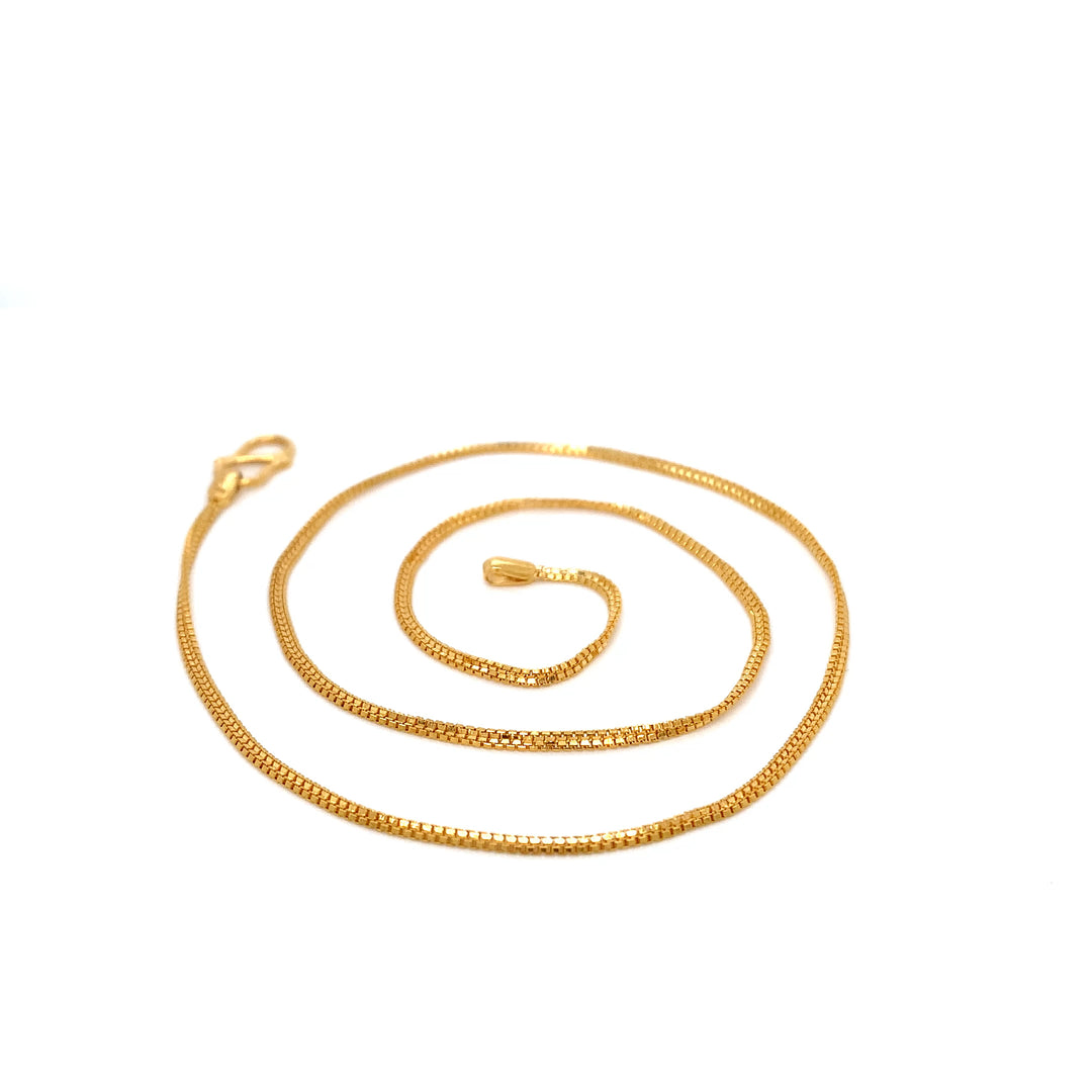 22K YG Box Cutting Chain-1pc