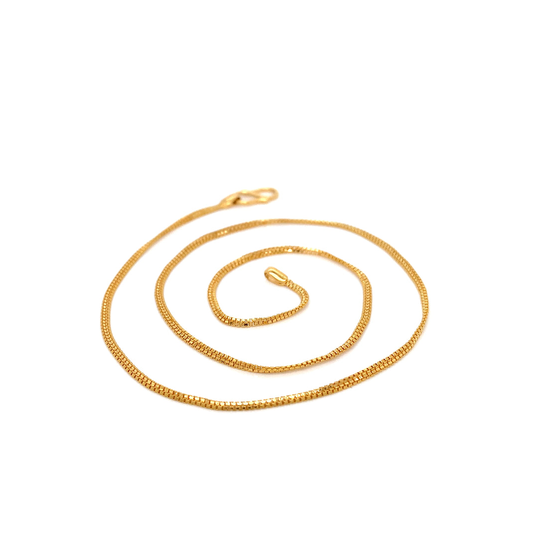 22K YG Box Cutting Chain-1pc