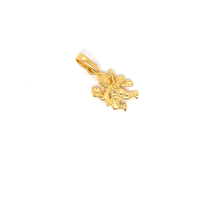 22K YG Hanuman Pendant-1pc