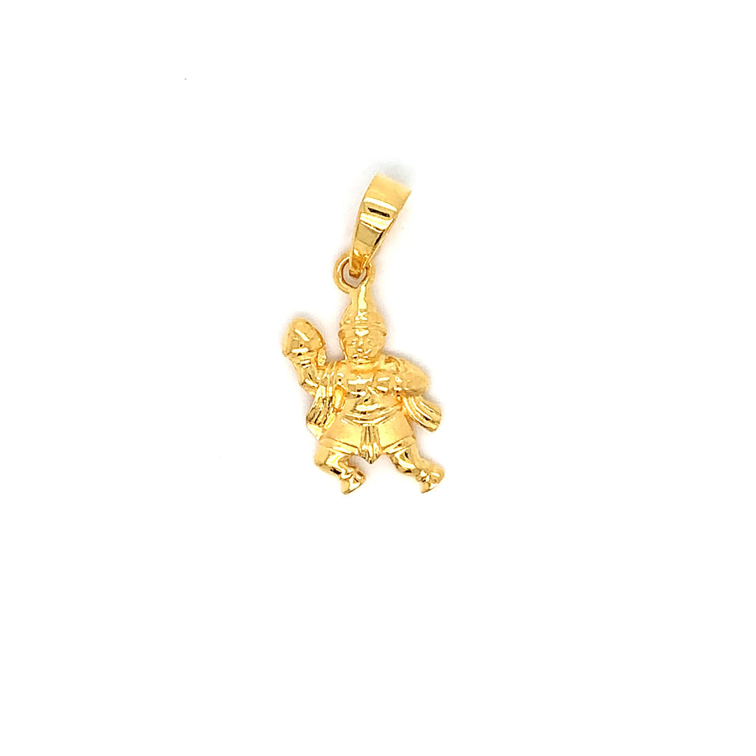 22K YG Hanuman Pendant-1pc