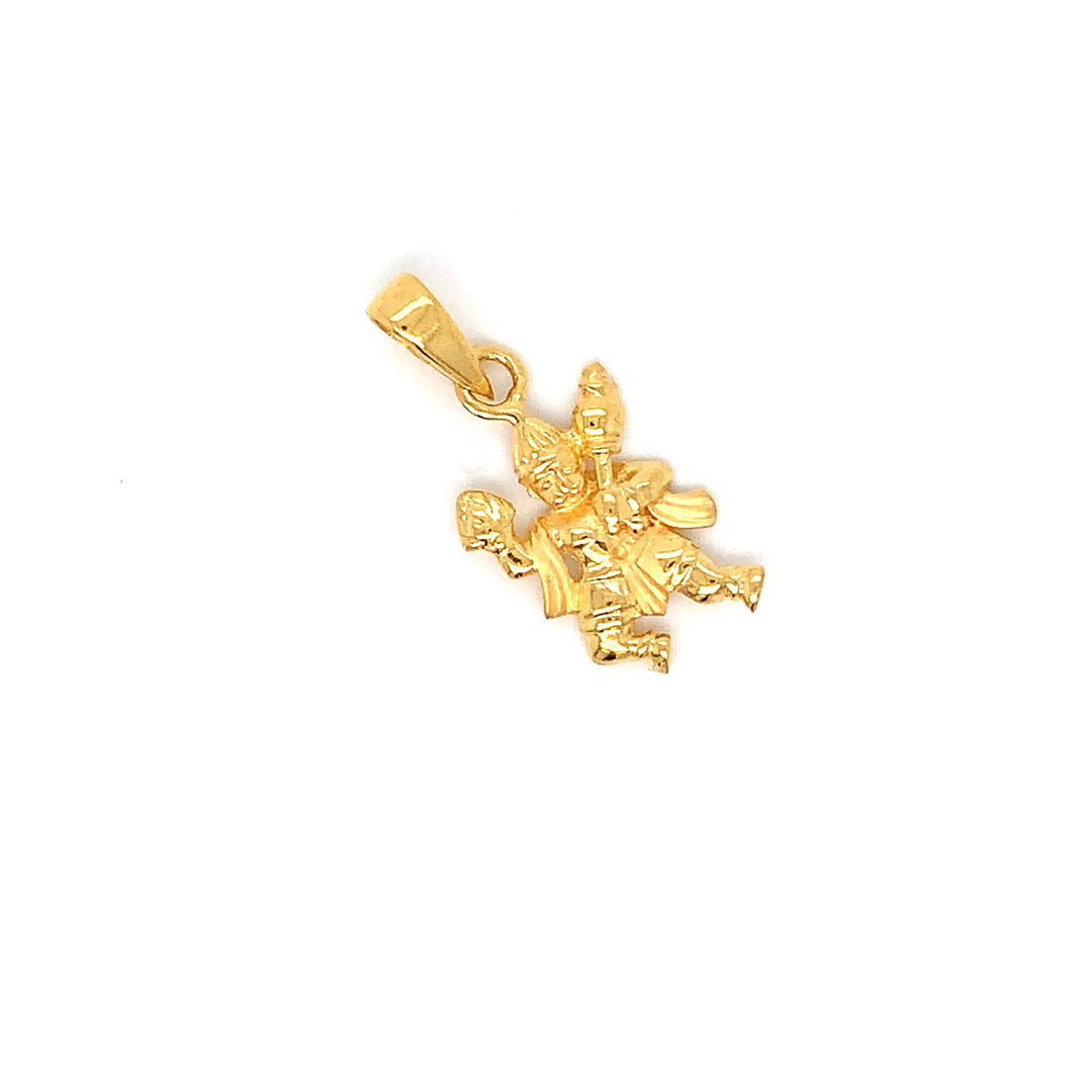 22K YG Hanuman Pendant-1pc