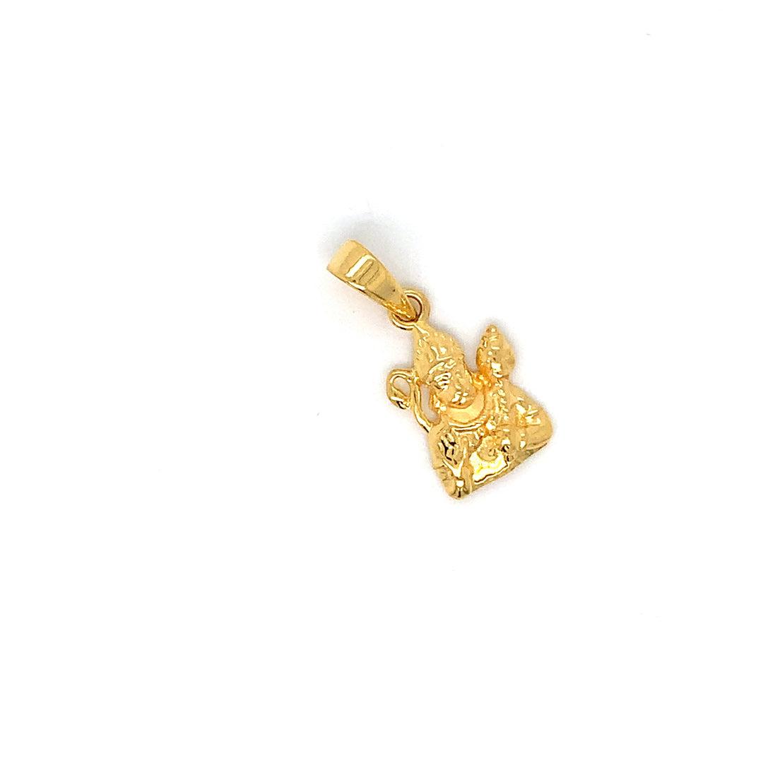 22K YG Hanuman Pendant-1pc