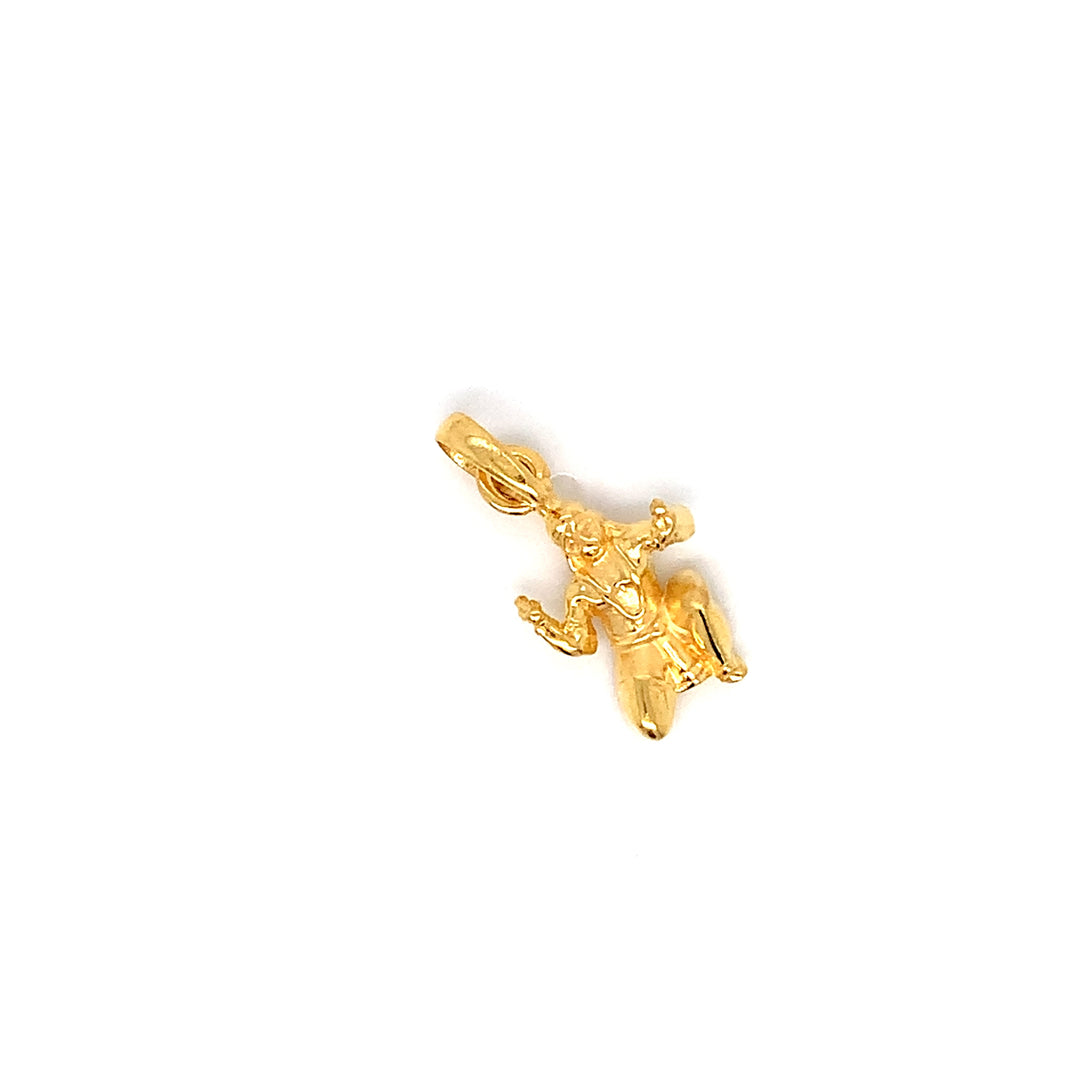 22K YG Hanuman Pendant-1pc