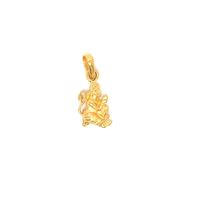 22K YG Hanuman Pendant-1pc