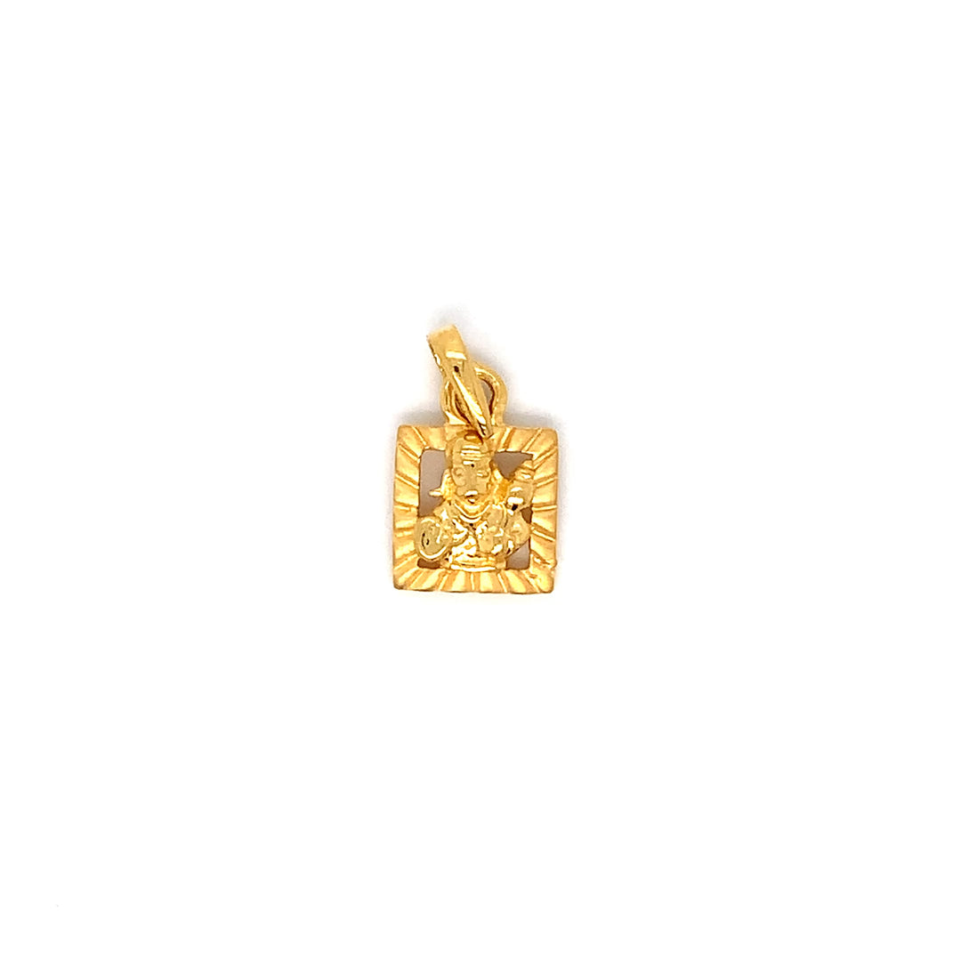 22K YG Hanuman Pendant-1pc
