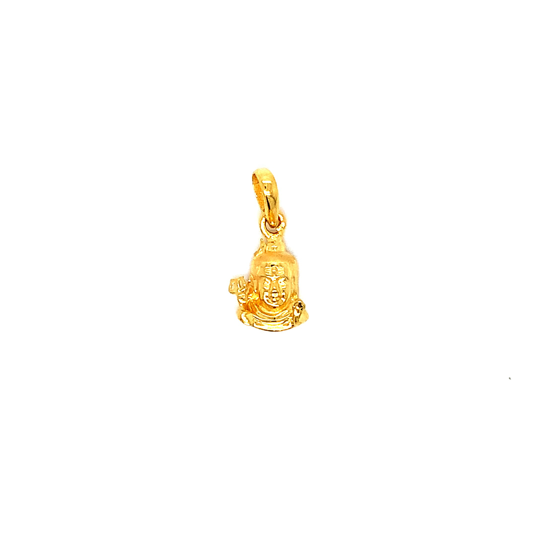 22K YG Shiva Pendant-1pc