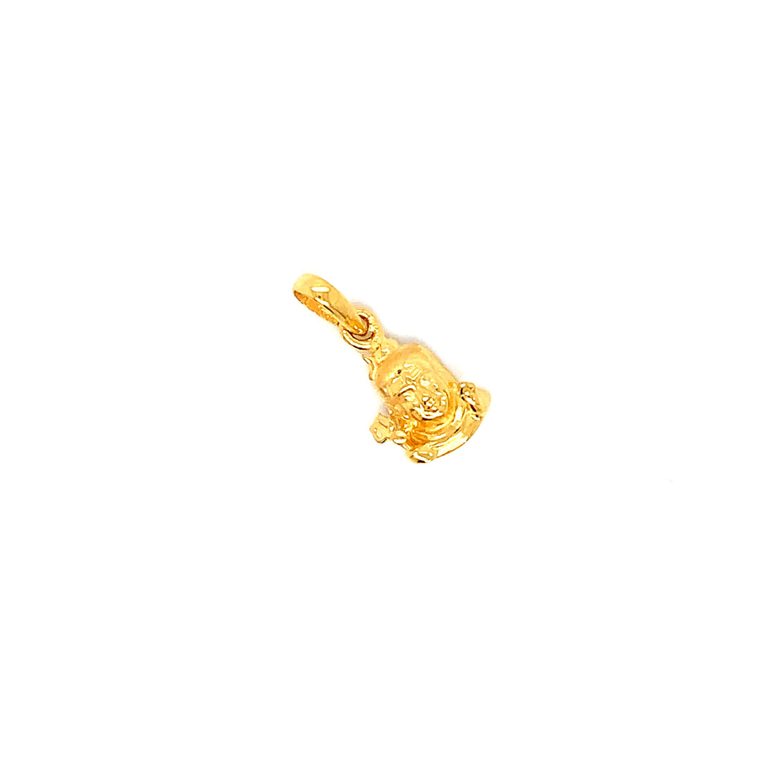 22K YG Shiva Pendant-1pc