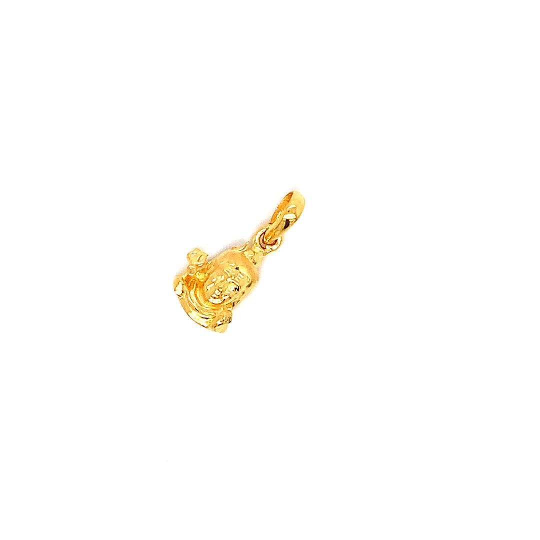 22K YG Shiva Pendant-1pc