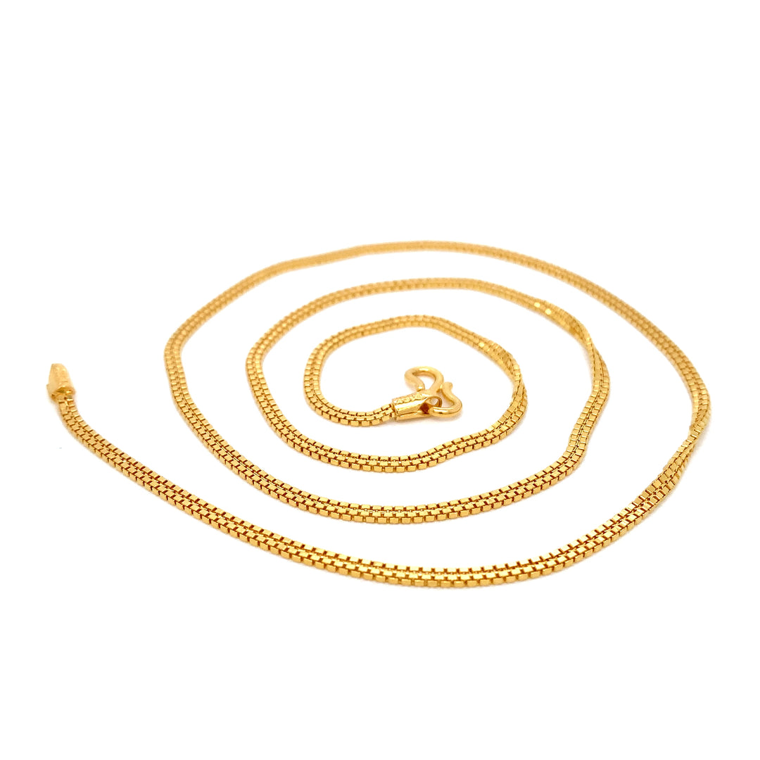 22K YG Box Cutting Chain-1pc