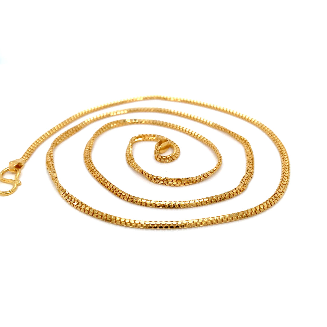 22K YG Box Cutting Chain-1pc