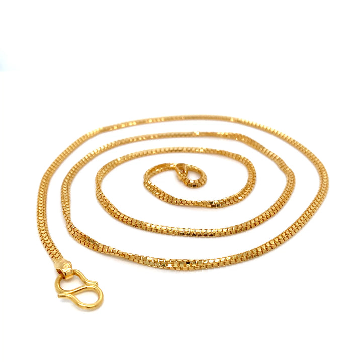 22K YG Box Cutting Chain-1pc