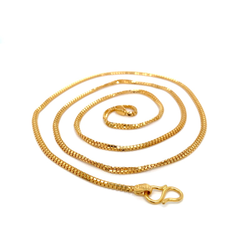 22K YG Box Cutting Chain-1pc