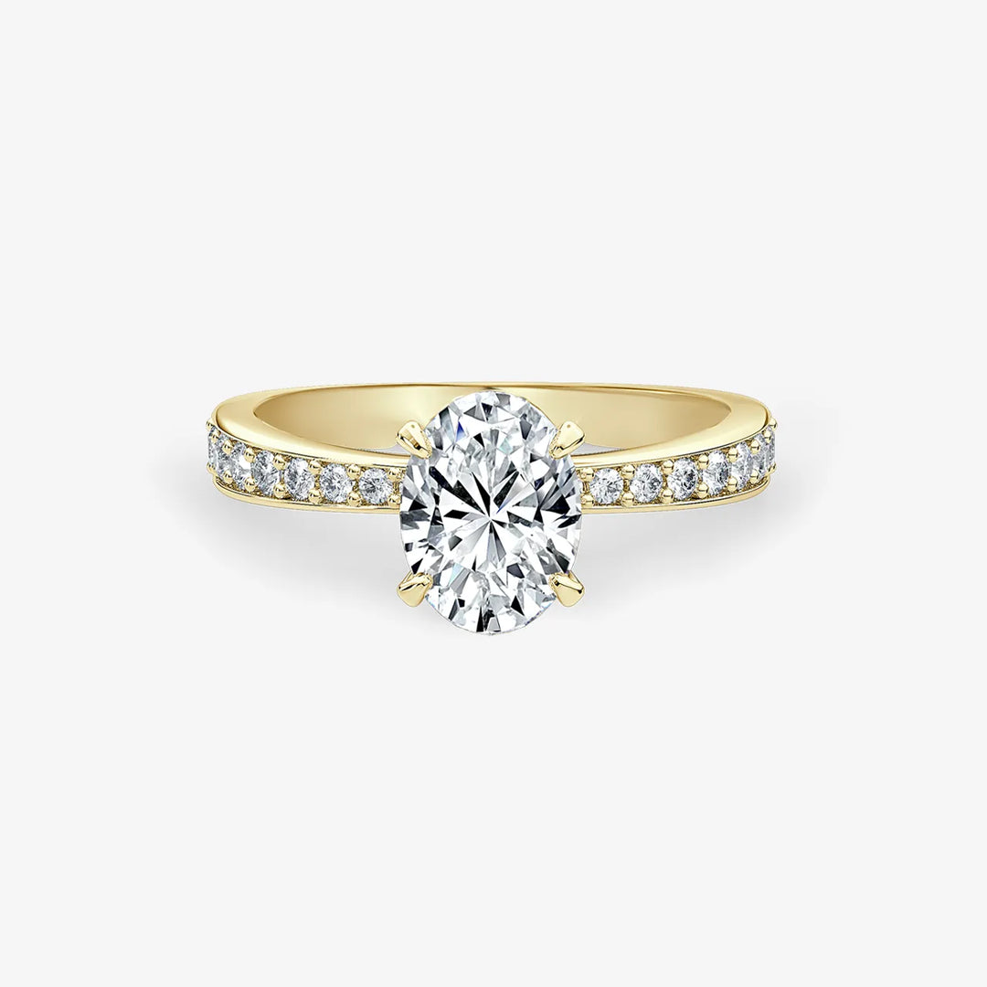 Celeste 1ct Oval GIA #5533628710 Natural