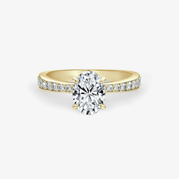 Celeste 1ct Oval GIA #5533628710 Natural