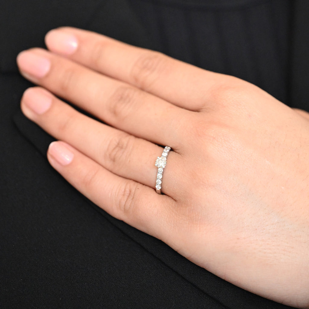 Diamond rings will complement outfits across all styles.