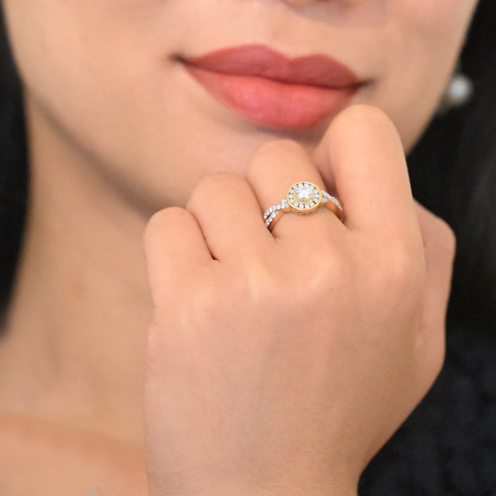 Diamond rings will complement outfits across all styles.