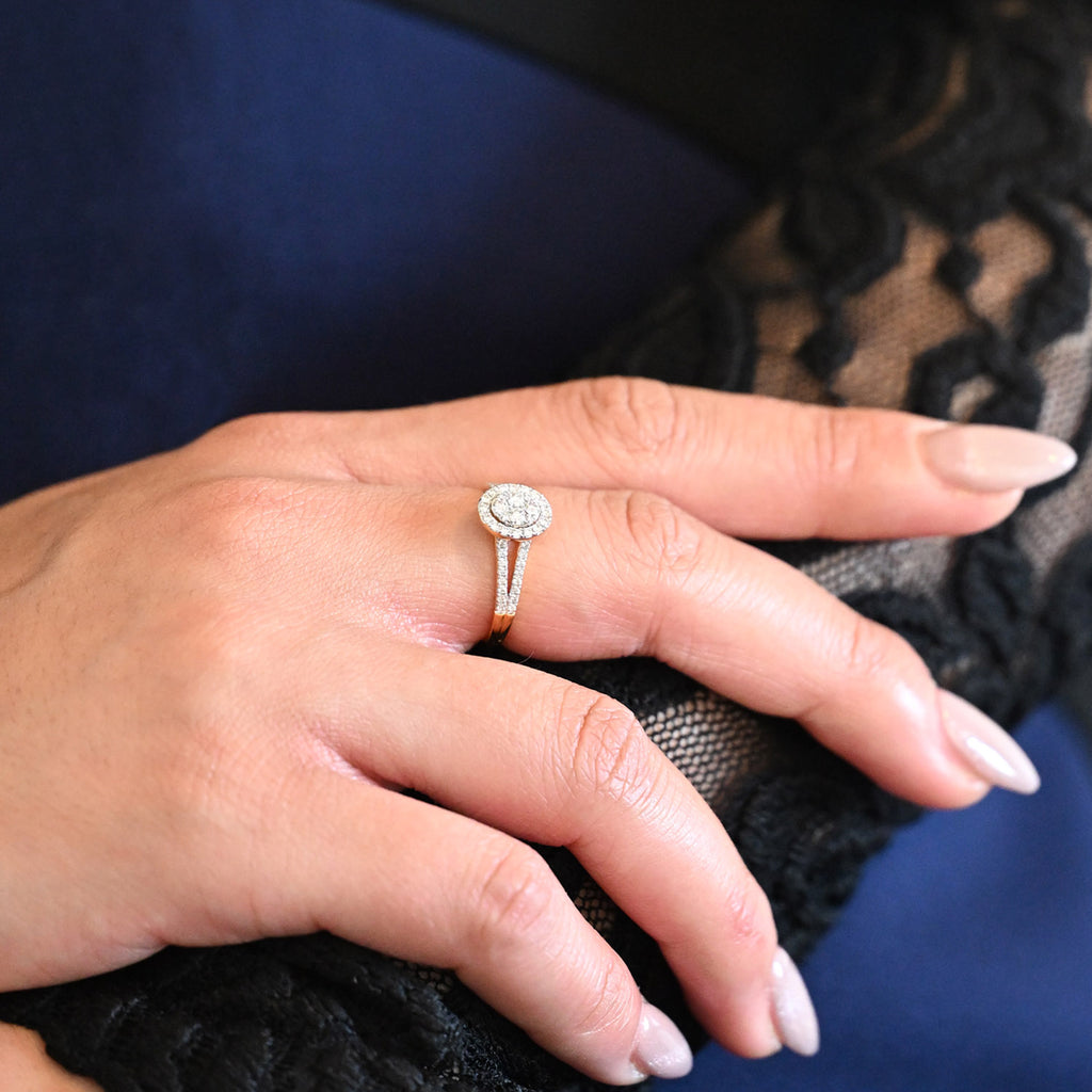 Diamond rings will complement outfits across all styles.