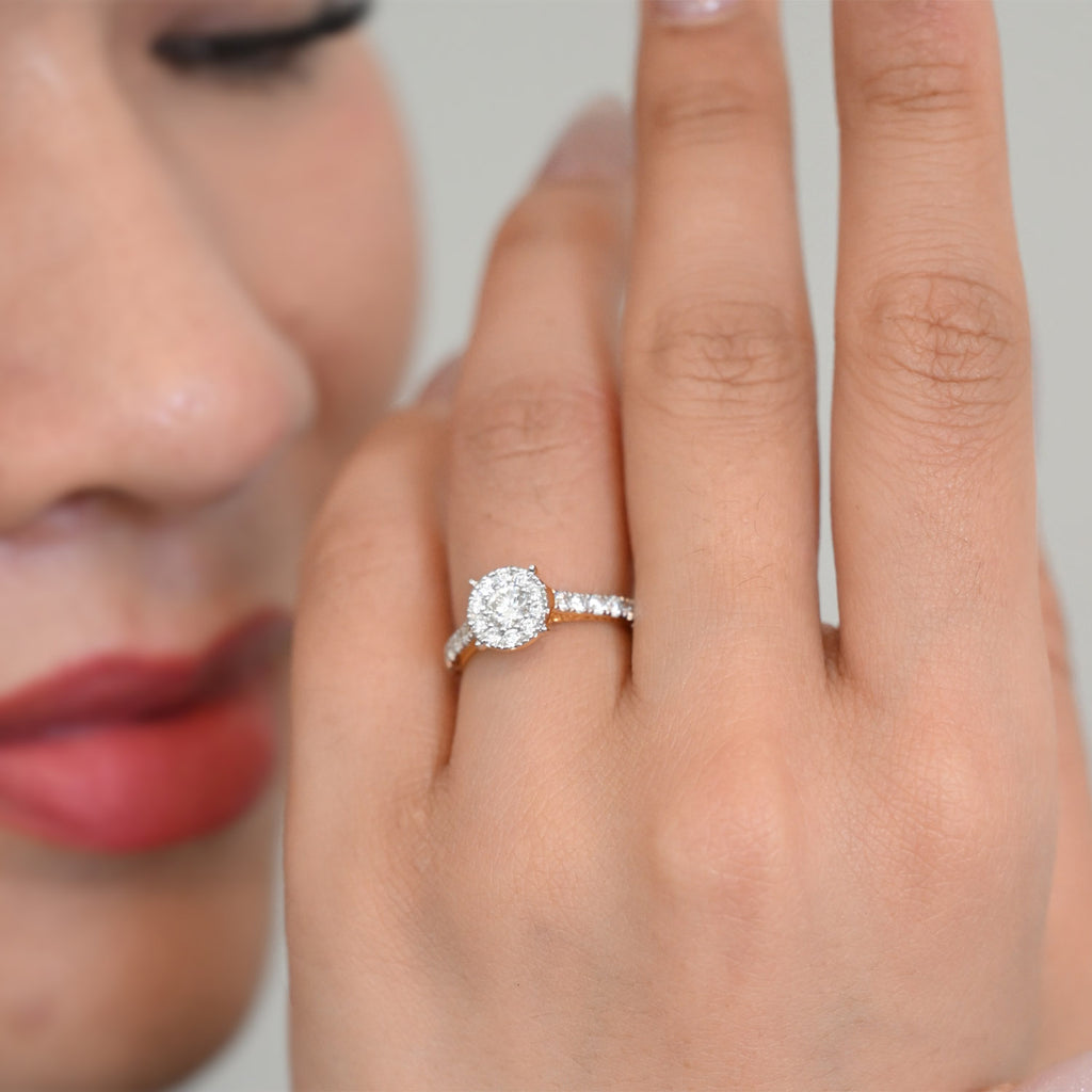 Diamond rings will complement outfits across all styles.