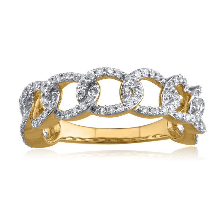 14K YG Engagement Diamond Ring- 1pc
