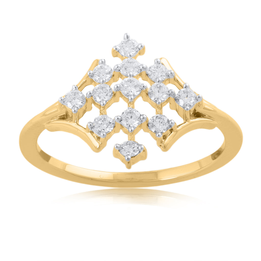 Diamond rings will complement outfits across all styles.