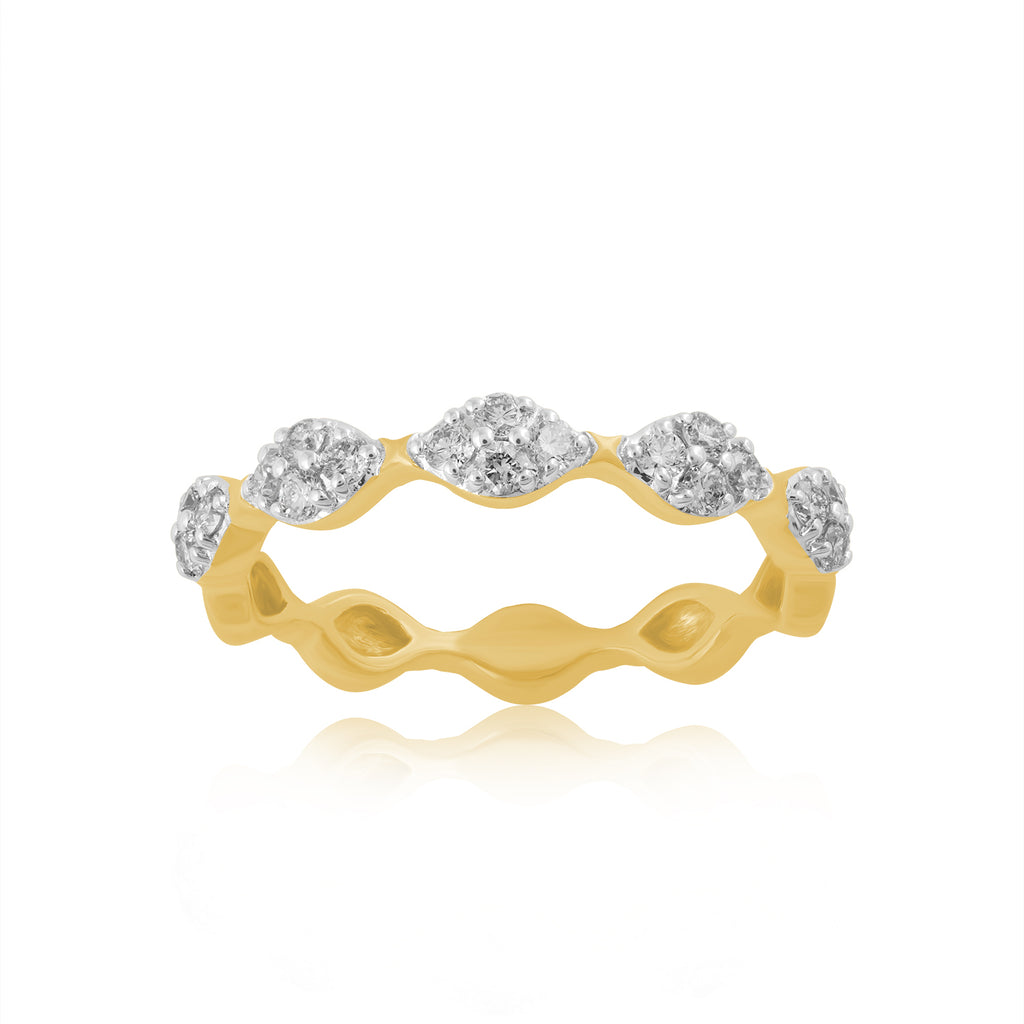 Diamond rings will complement outfits across all styles.