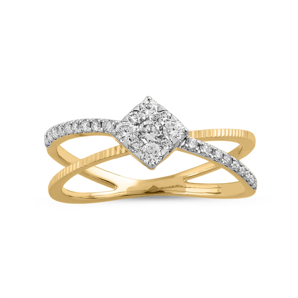 Diamond rings will complement outfits across all styles.