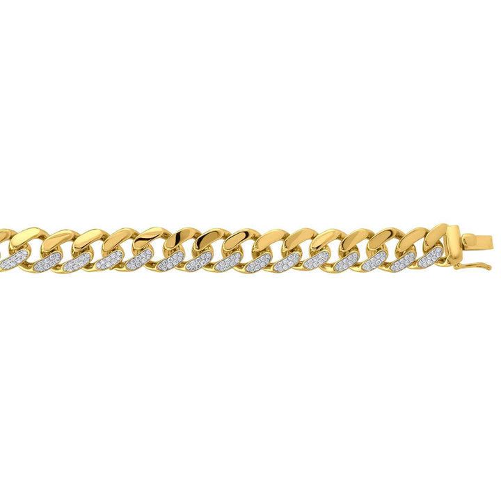 14K YG Fancy Diamond Bracelet-1pc