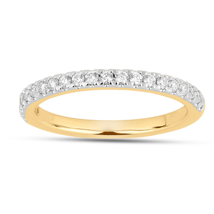 14K YG Band Diamond Ring-1pc