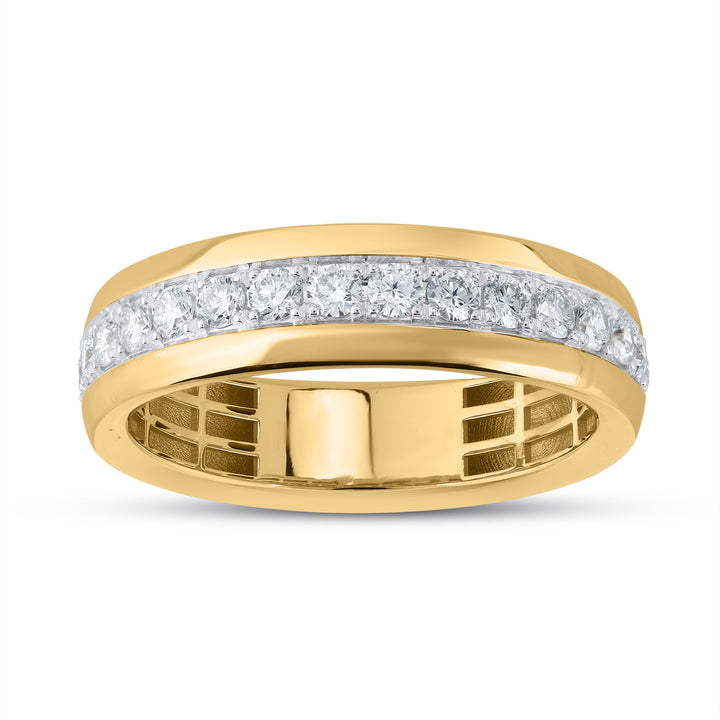 14K YG Band Diamond Ring-1pc