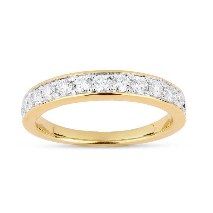 14K YG Band Diamond Ring-1pc