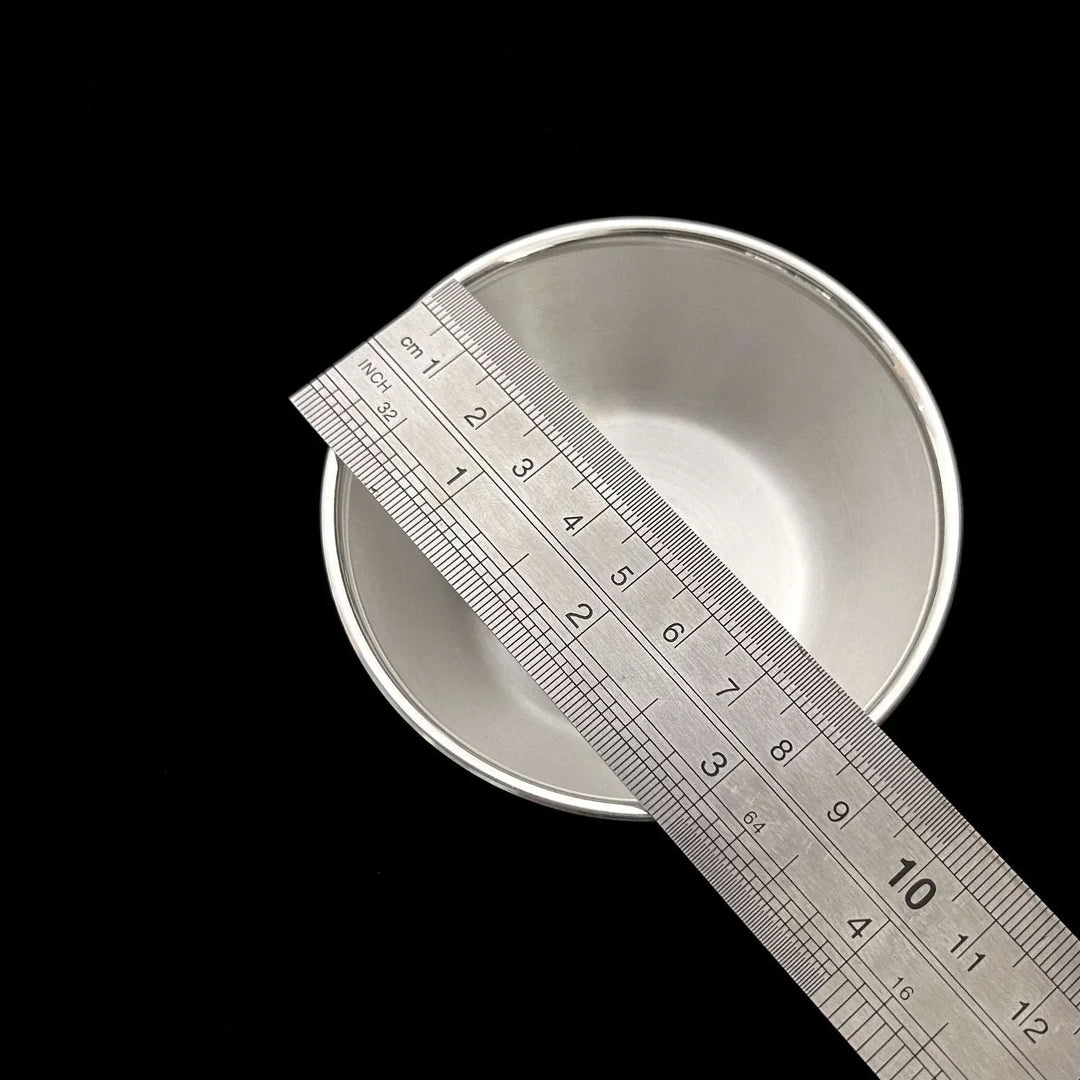 Matte Finish Medium Silver Bowl-1pc RB Diamond Jewellers