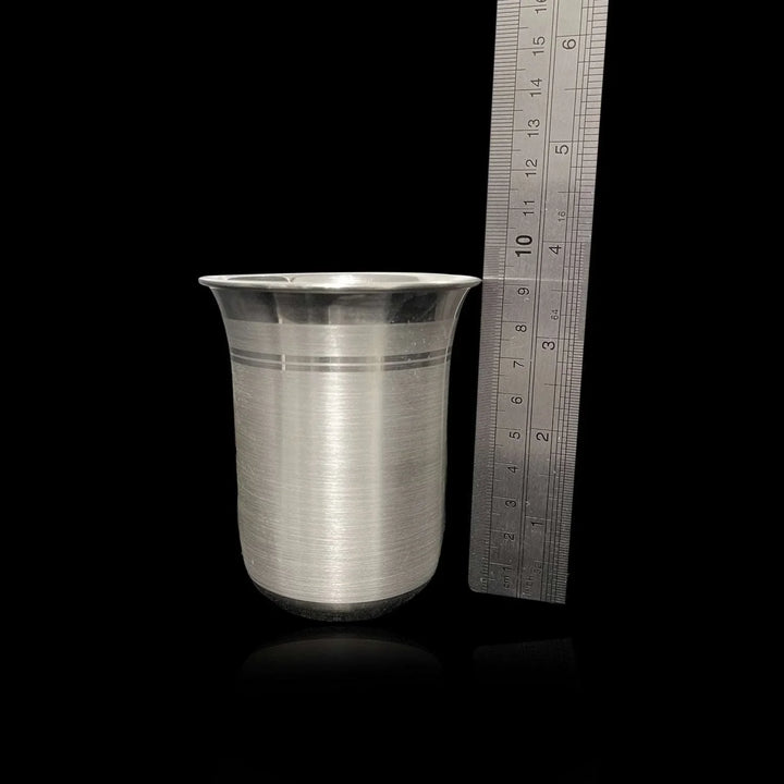Matte Finish Medium Silver Glass-1pc RB Diamond Jewellers